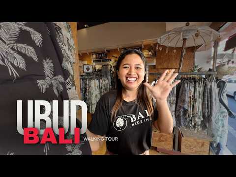 Explore UBUD BALI 2024 🇮🇩 Walking Tour 4k Indonesia