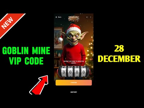 28 December Goblin Mine Game Code | Goblin Mine Game VIP Code | Goblin Mine Game 28 December Code