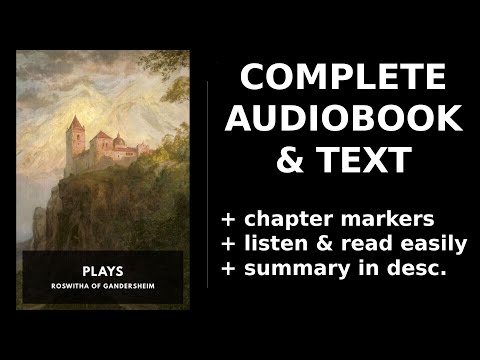 Plays ⭐ By Roswitha of Gandersheim FULL Audiobook