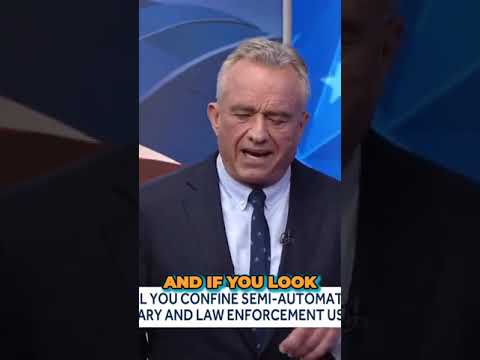 RFK Jr. Explains his opinion on the rise of school shootings