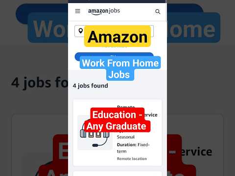 "Latest Amazon Work from Home Jobs Update | New Hiring Opportunities  #wfh #amazonhiring