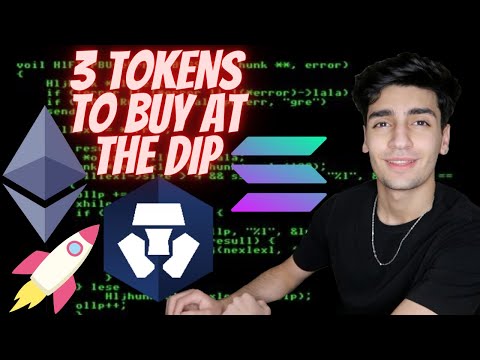 MY TOP 3 TOKENS THAT I BOUGHT WHEN MARKET CRASHED!!(MUST WATCH) MY PORTFOLIO GREW BY 20%!!