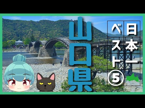 【山口県】日本一ランキング ベスト5（ゆっくり解説）