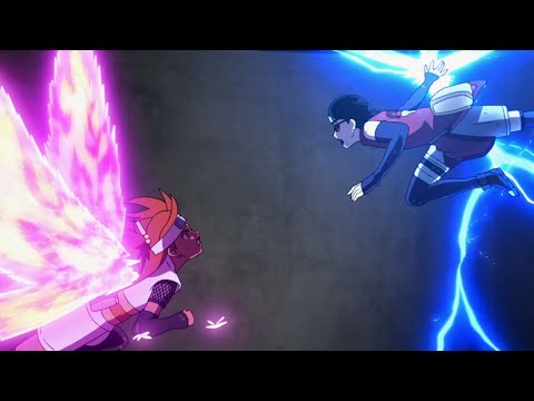 Sarada uchiha vs Cho-Cho Akimichi Full Fight | Boruto: Naruto Next Generations Ep 225