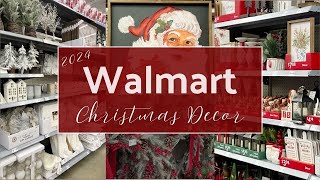 🎄NEW🎄 WALMART CHRISTMAS DECOR 2024 // SHOP WITH ME // CHRISTMAS DECORATING IDEAS AND MUST HAVES