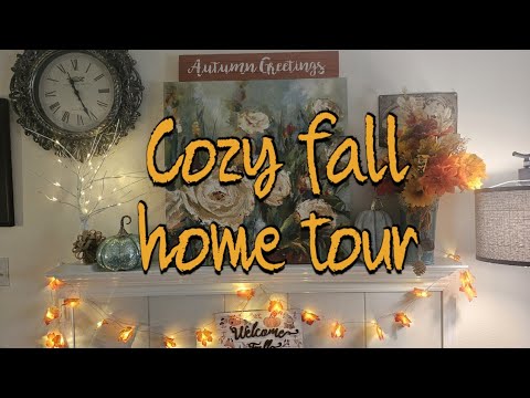 Come see my cozy autumn home tour  🍂🍁😊