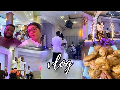 ATTEND A BEAUTIFUL NIGERIAN WEDDING WITH ME/PRODUCTIVE SATURDAY VLOG