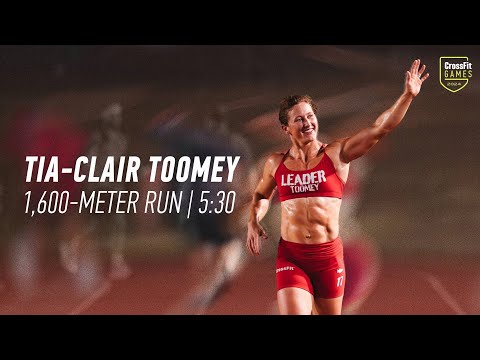 Tia-Clair Toomey Runs 1,600-meters in 5:30