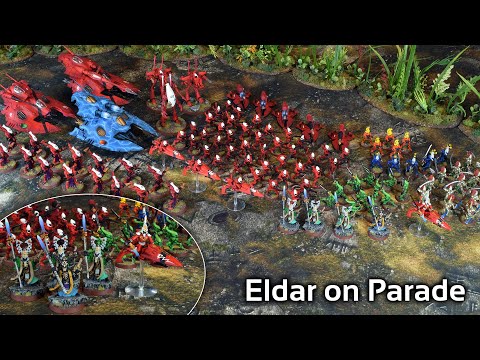 Eldar on Parade (Warhammer 40k)