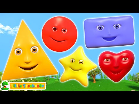 We are Shapes Song - Learning Video & Nursery Rhyme for Kids