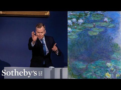 Monet's Water Lilies Sell for $65.5 Million After 17-Minute Bidding Battle | Sotheby's