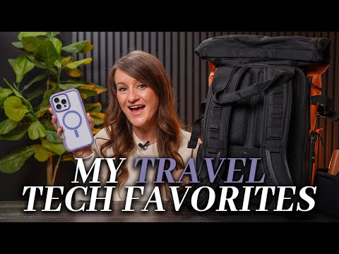 What's in My Travel Tech Bag! (Necessities ONLY)