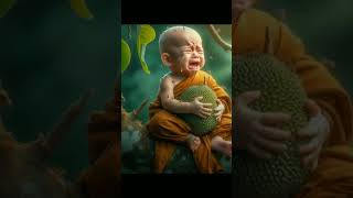 Cute monk crying moment 🌴🌴🌴🌴🌴🌴🌴🌴#shorts#youtubeshort#viralshorts#trending#cryingmoment