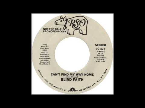 Blind Faith - Can't Find My Way Home (1969)