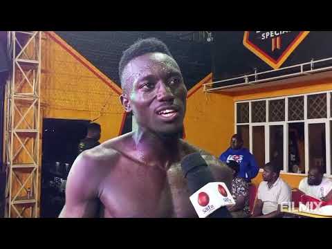 ELECTRIC ISAAC MASEMBE 'Stinger'  Destroys Tanzania's Ephraim Fred Sayuni With A Second Round KO