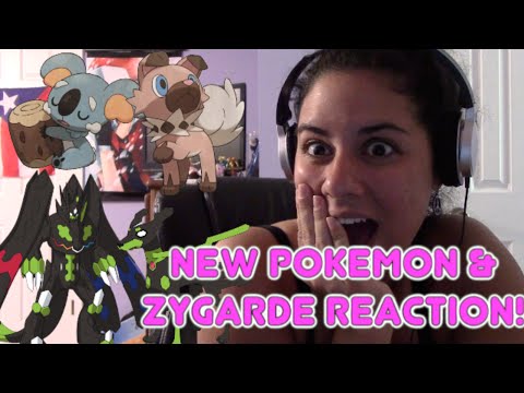 New Pokémon & Zygarde Forms Reaction