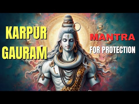 Most Powerful Shiva Mantra | MANTRA THAT PROTECTS FROM NEGATIVITY | KARPUR GAURAM