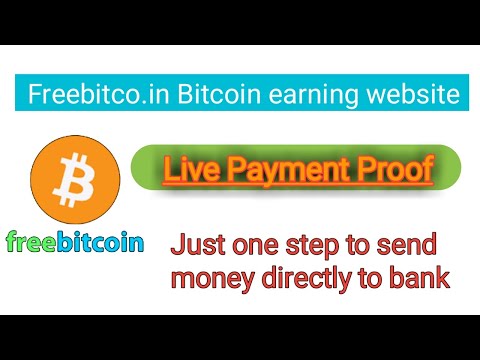 Payment Proof of Bitcoin Earning websit- Self Earning.