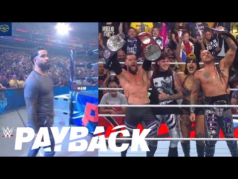 WWE Payback 2023 Review | Jey Uso Returns & The Judgement Day Win The Tag Team Titles!