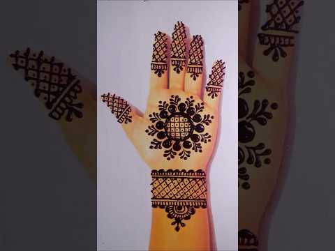 Easy coin mehndi design 😍 #mehandi #youtubeshorts #shorts #viralvideo