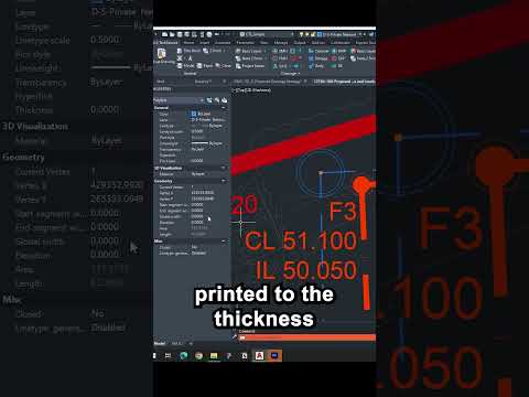 AutoCAD - Why use polyline for pipes!