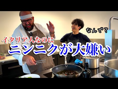 賄いパスタ｜ニンニクが苦手なイタリア人シェフが作る【ぺぺロンチーノ】が美味しすぎた！