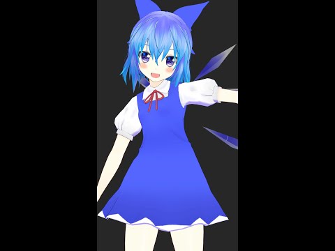 VRChat向けアバター「チルノ」の紹介