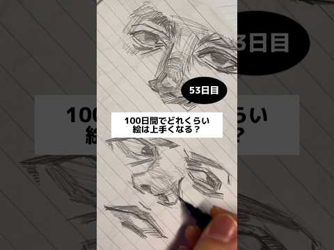 私の絵の練習ルーティーン / 100日間絵を描き続けたら上手くなる？【53日目】【上達記録】