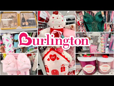 Burlington Holiday Shopping 2024* Valentine Decor 2025 Candles Blankets & More