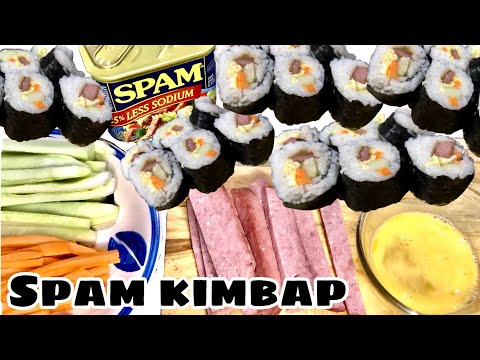 Easy to make Spam Kimbap| | #kimbap