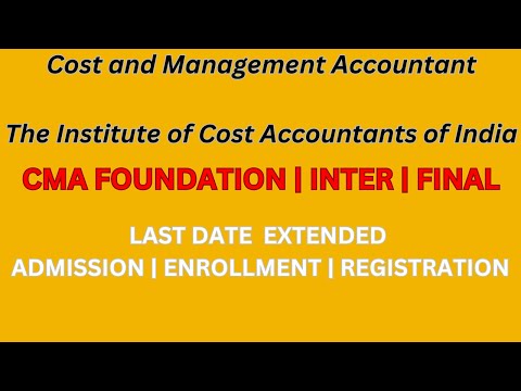 Admission | Enrollment | Registration | Date Extended For June 2024 Attempt #cma  #live #livestream