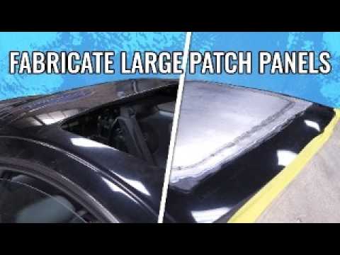 How to Fabricate GIANT Patch Panels - Shaving a Sun Roof!