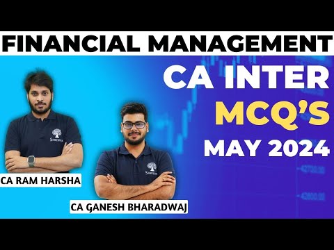 FM MCQs | FINANCIAL MANAGEMENT MCQs| CA INTER | MAY 2024 EXAMS | SEPT 2024 EXAMS