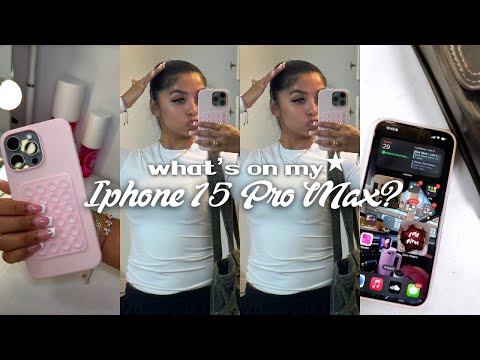 What's on my iPhone 15 pro max? *UPDATED*