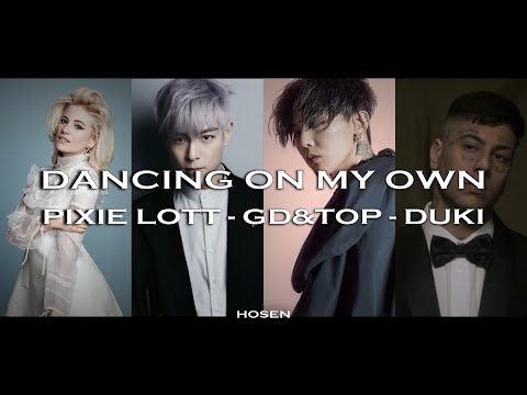 Pixie Lott ft. GD&TOP, DUKI - Dancing On My Own (Remastered Version) (Color Coded Lyrics)