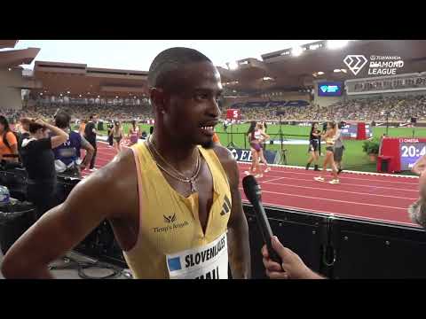 QUINCY HALL takes 400m WORLD LEAD and goes 9th U.S. ALL TIME | Monaco Diamond League 2024