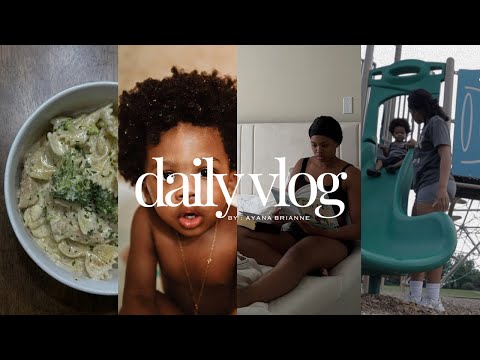 vlog | getting back into mommy mode, new routine, picky toddler stage, enjoying nice weather + more