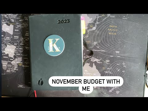 November budget with me | single earner budget