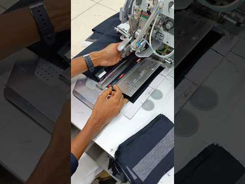 Bon Join By APW Machine With Pocket Bag💥 #kaizen #sewing #sewingtipsandtricks #shorts #youtubeshorts