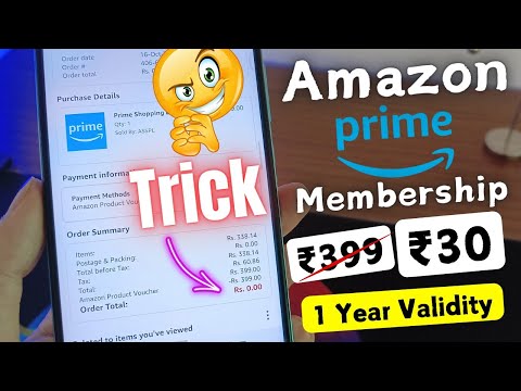 Amazon Prime Membership Voucher Trick Paytm, PhonePe & Swiggy 😱 | Amazon Membership for only ₹30 ✅😍