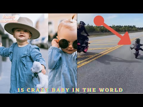 15 CARAZY BABY IN THE WORLD || INSANE COSMETICS