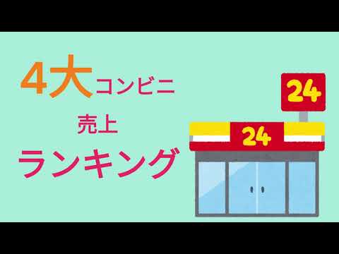 【ランキング】 コンビニ売上ランキング