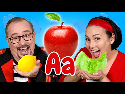 Fruit and Vegetables - So Yummy! | Phonics Song for Kids | Learn the Alphabet & ABCs