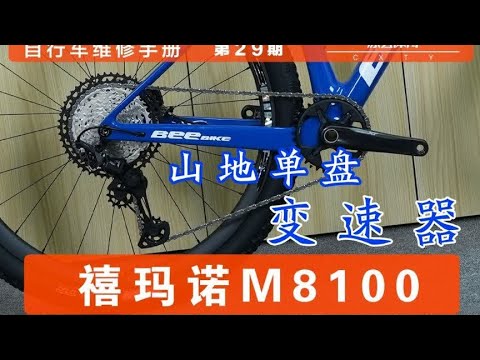 第29期 禧玛诺XT M8100套件山地车单盘变速器安装调试