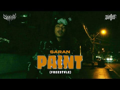 Saran - Paint (Freestyle) [ Official lyric video ]