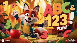 Fun Alphabet and Numbers Adventure Song | Learn ABCs and 123s with Fuzzy the Fox | Kids Sing-Along!