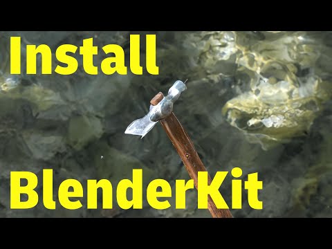 How to Install Blender Kit on Blender 4.2