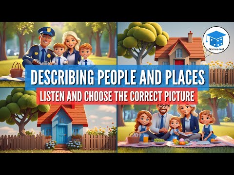 Describing People And Places | English Listening Exercise