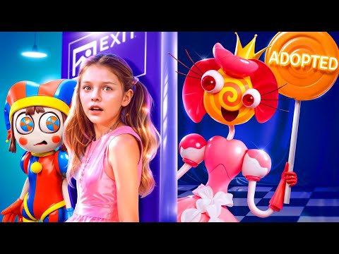 Мене вдочерила CANDY PRINCESS! POMNI проти LOOLILALU! The Amazing Digital Circus – в Реальному Житті