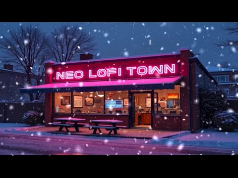 Cozy Coffee Shop Ambience ☕❄️ – Lofi Hip Hop Beats to Chill, Study, and Relax ✨🎶